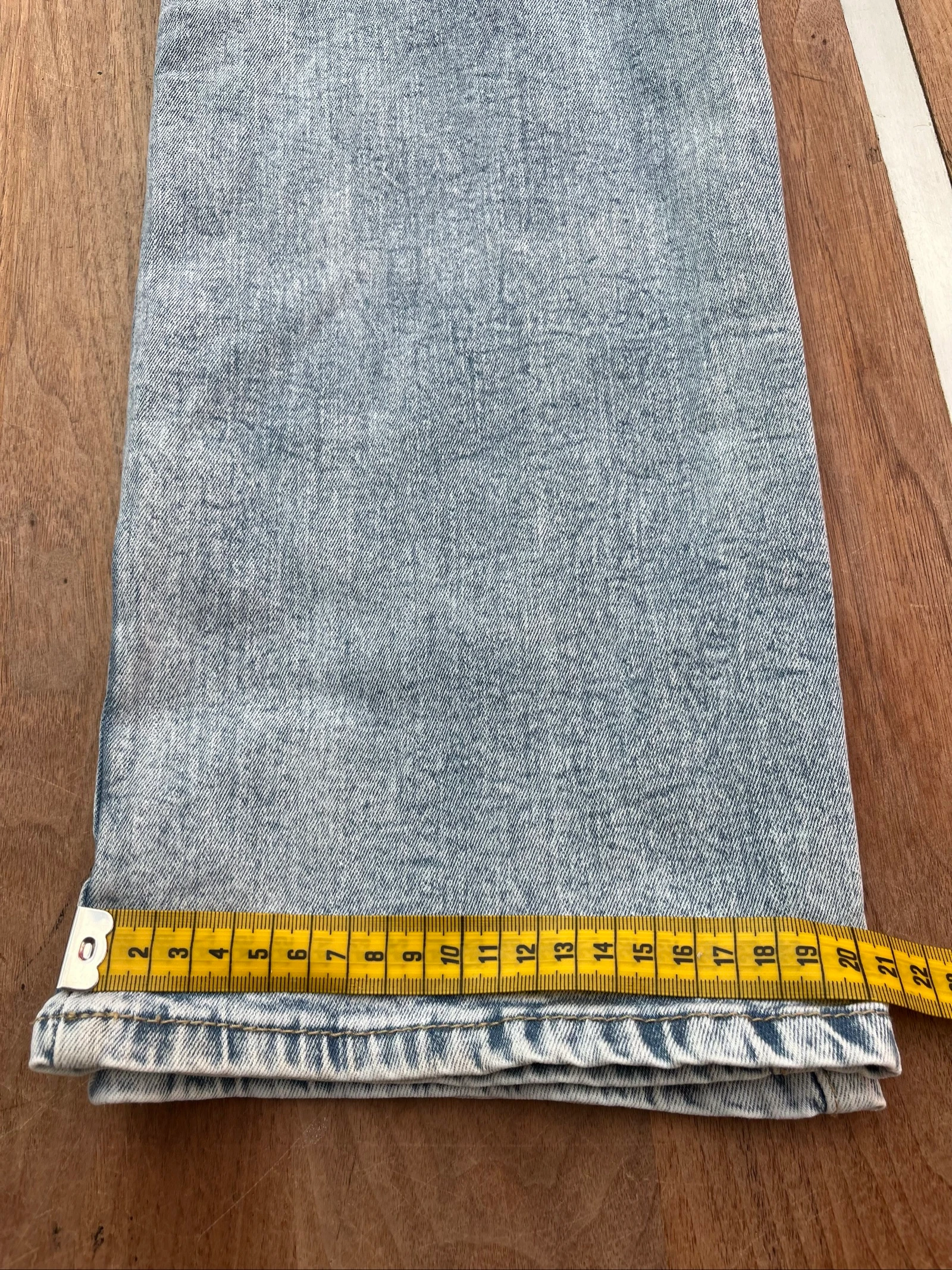 🌸 𝒎𝒛 | Shoeby cargo jeans | wide leg | lichtblauw | maat 134 | verstelbare taille – photo 5